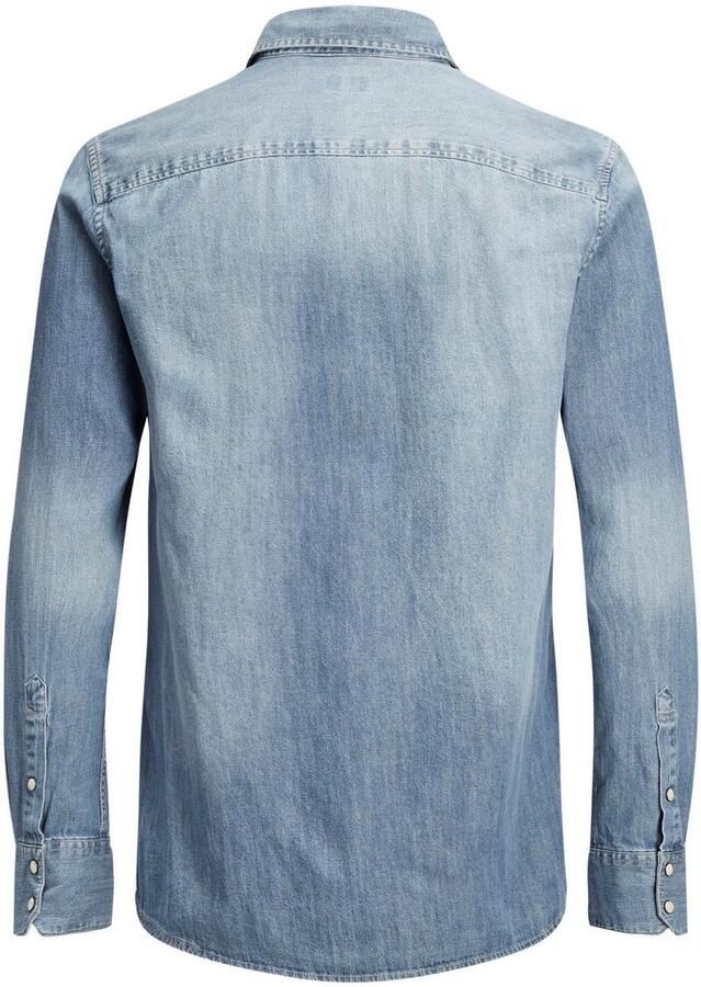 Jack & Jones Jeans overhemd JJESHERIDAN in workwear-stijl met robuuste katoenkwaliteit
