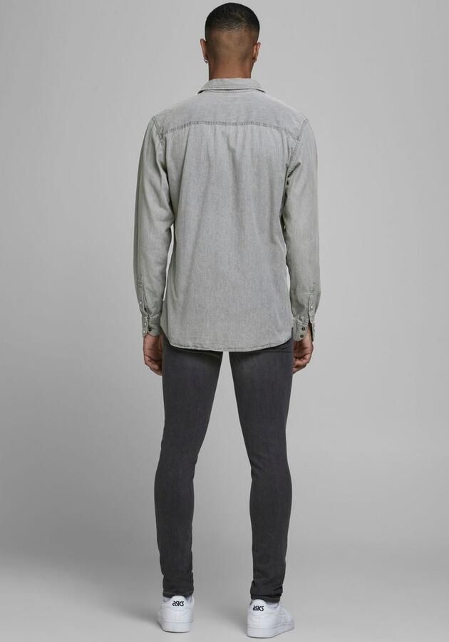 Jack & Jones Jeans overhemd JJESHERIDAN in workwear-stijl met robuuste katoenkwaliteit - Foto 8