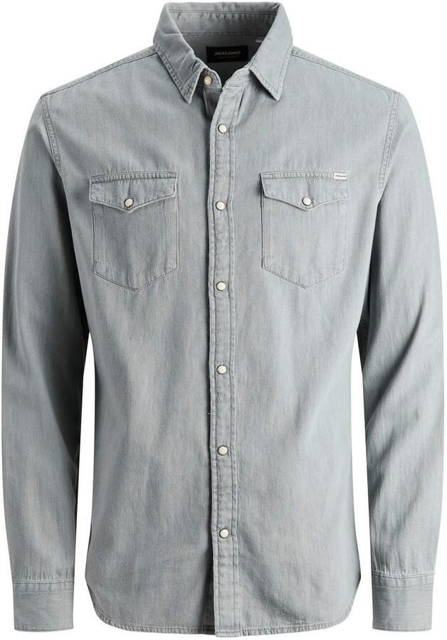 Jack & Jones Jeans overhemd JJESHERIDAN in workwear-stijl met robuuste katoenkwaliteit - Foto 9
