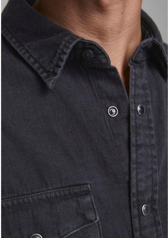 Jack & Jones Jeans overhemd JJESHERIDAN in workwear-stijl met robuuste katoenkwaliteit - Foto 7