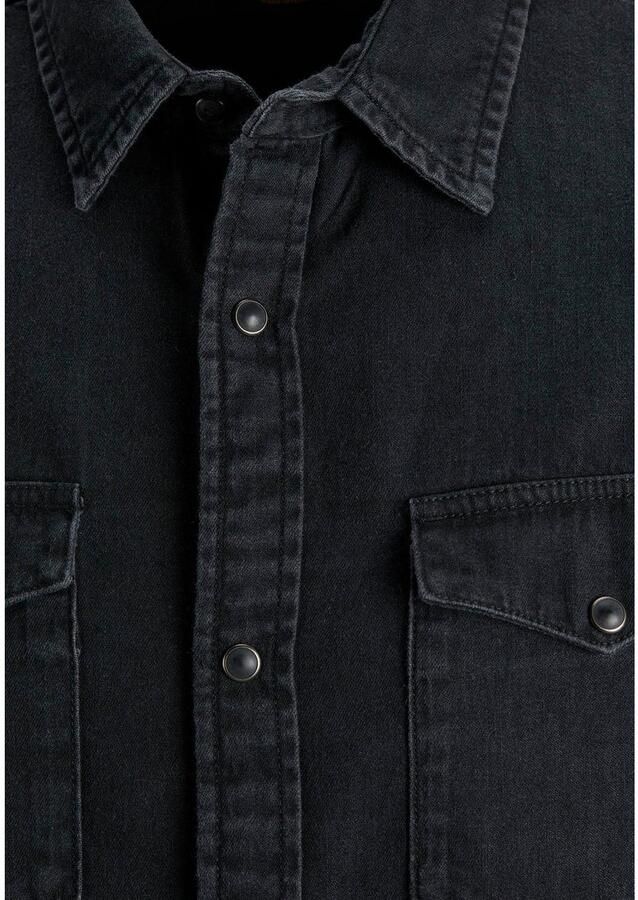 Jack & Jones Jeans overhemd JJESHERIDAN in workwear-stijl met robuuste katoenkwaliteit - Foto 5
