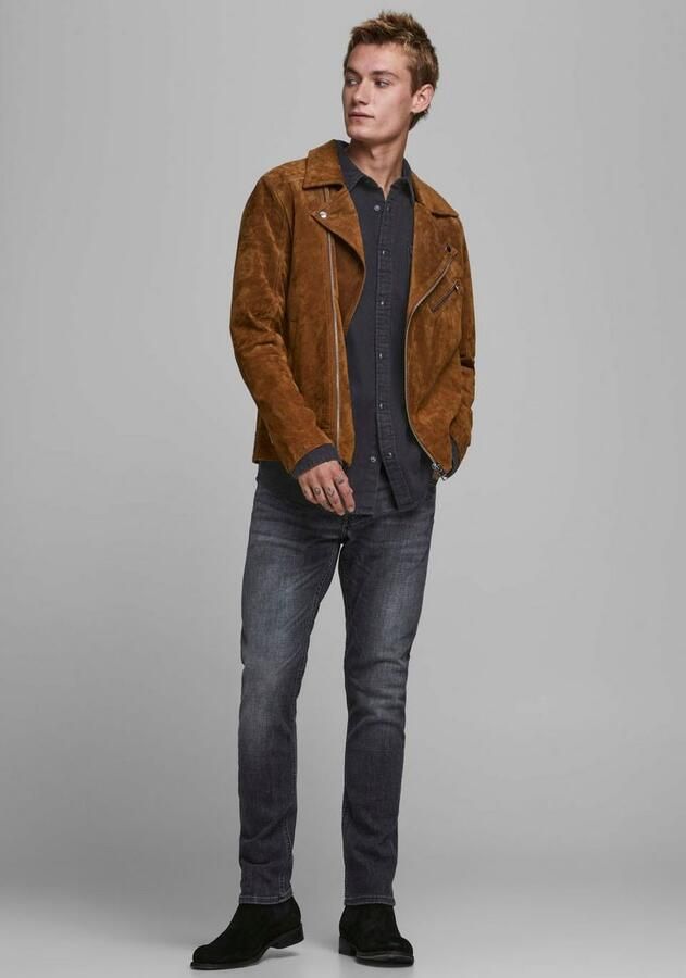Jack & Jones Jeans overhemd JJESHERIDAN in workwear-stijl met robuuste katoenkwaliteit - Foto 8