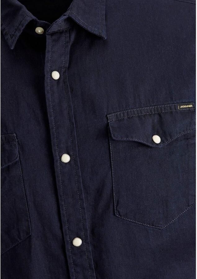 Jack & Jones Jeans overhemd JJESHERIDAN in workwear-stijl met robuuste katoenkwaliteit - Foto 6