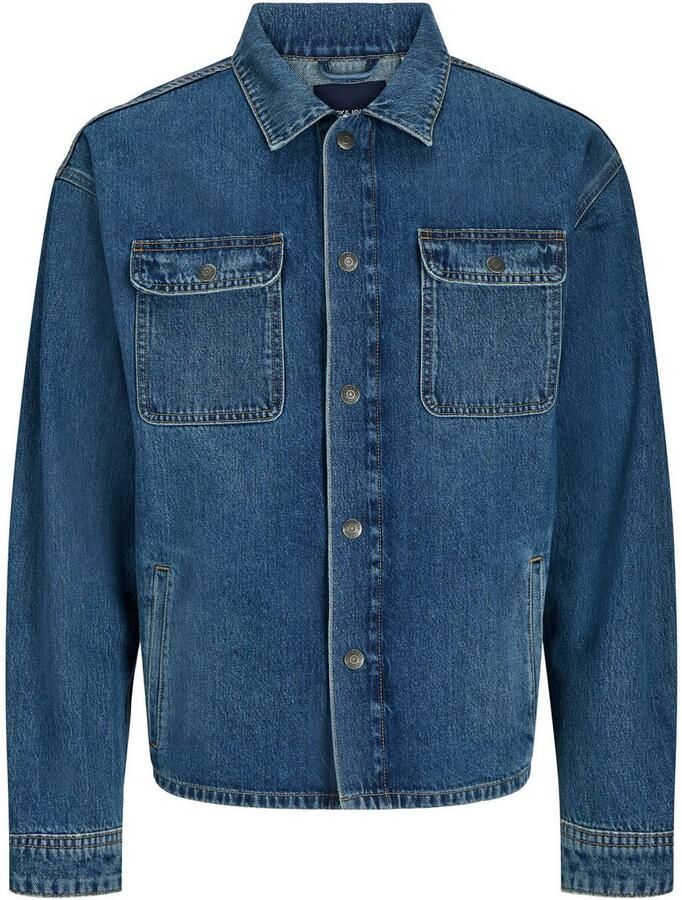 Jack & Jones Jeans overhemd JJICHASE JJOVERSHIRT MF 903 SN - Foto 3