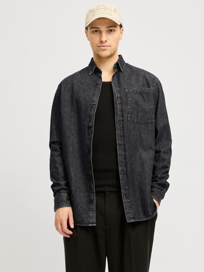 Jack & jones Regular fit jeansoverhemd met borstzak model 'CREEK' - Foto 6