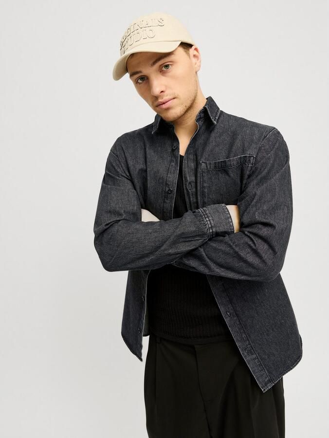Jack & jones Regular fit jeansoverhemd met borstzak model 'CREEK' - Foto 3