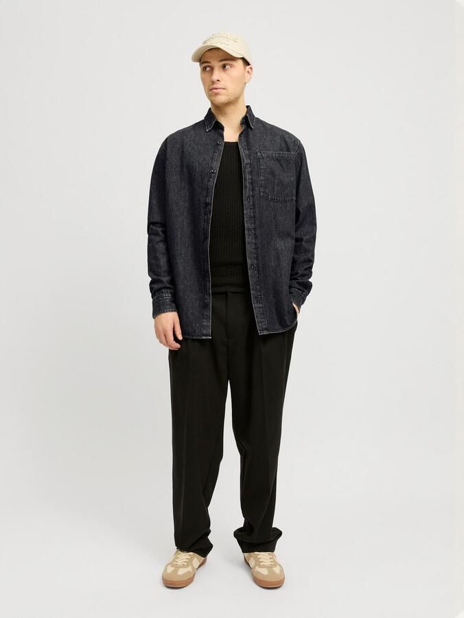 Jack & jones Regular fit jeansoverhemd met borstzak model 'CREEK' - Foto 4