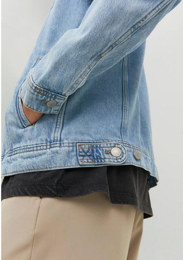 Jack & Jones Jeansjack JJIJEAN Denim jack ideaal voor de lente met knoopsluiting en zakken - Foto 5