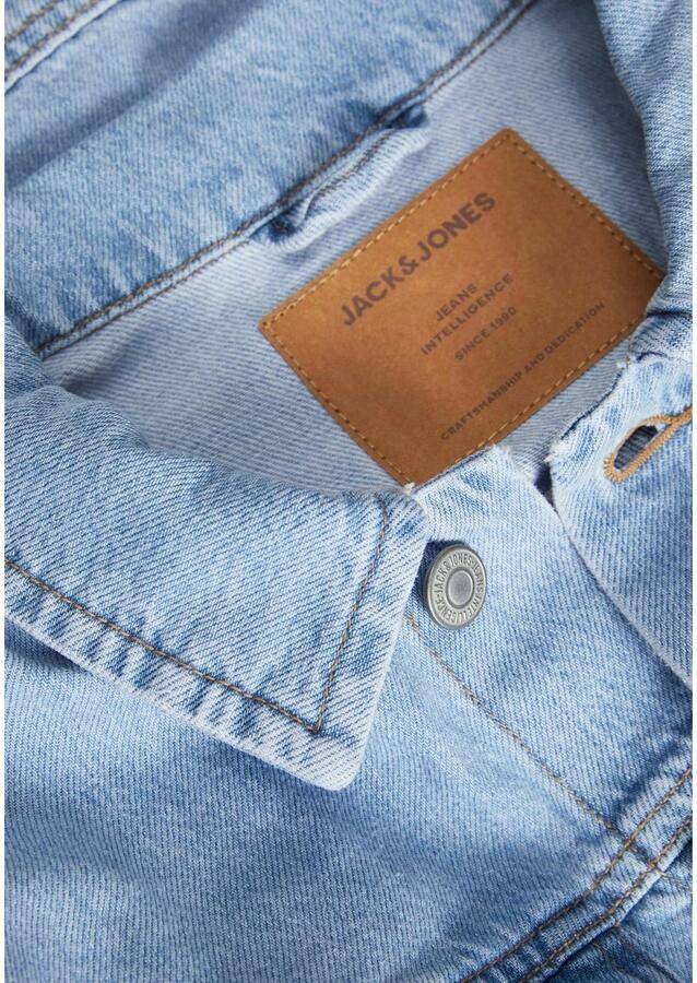 Jack & Jones Jeansjack JJIJEAN Denim jack ideaal voor de lente met knoopsluiting en zakken - Foto 4