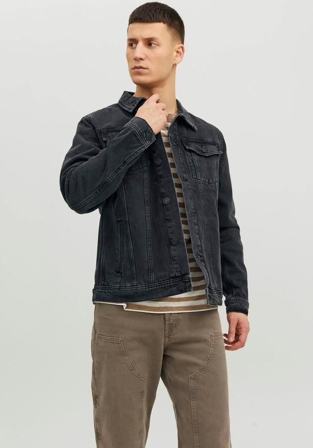 Jack & Jones Jeansjack JJIJEAN Jeans jack met windbescherming stijlvol en aangenaam draagbaar - Foto 9