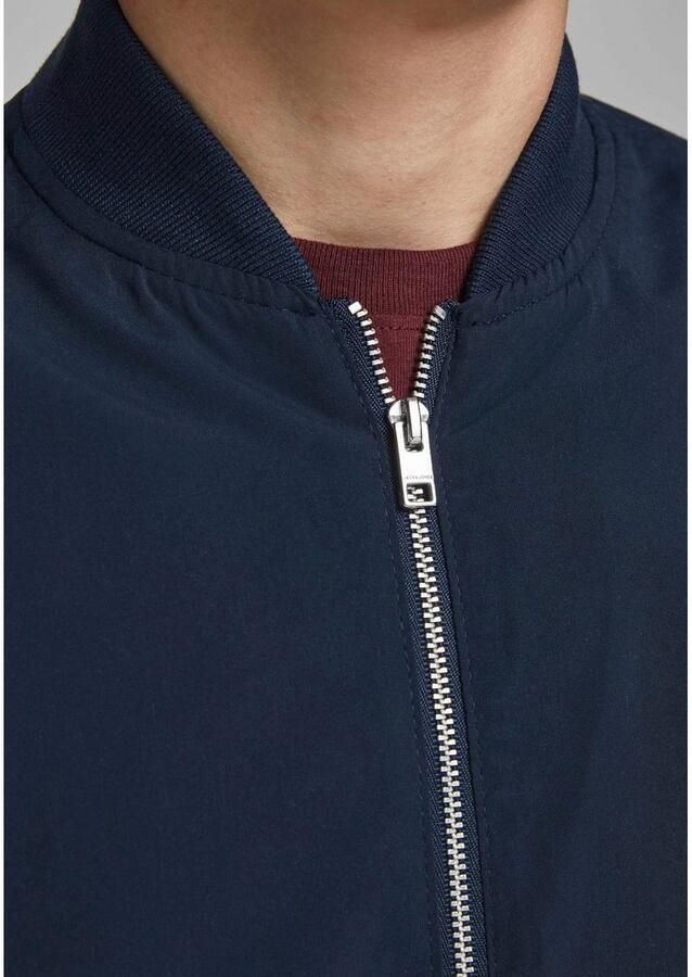 Jack & Jones Junior Bomberjack JJERUSH windafstotend en onderhoudsvriendelijk effen modieus regular fit web opstaande kraag - Foto 2