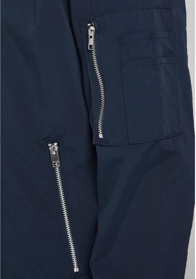 Jack & Jones Junior Bomberjack JJERUSH windafstotend en onderhoudsvriendelijk effen modieus regular fit web opstaande kraag - Foto 3