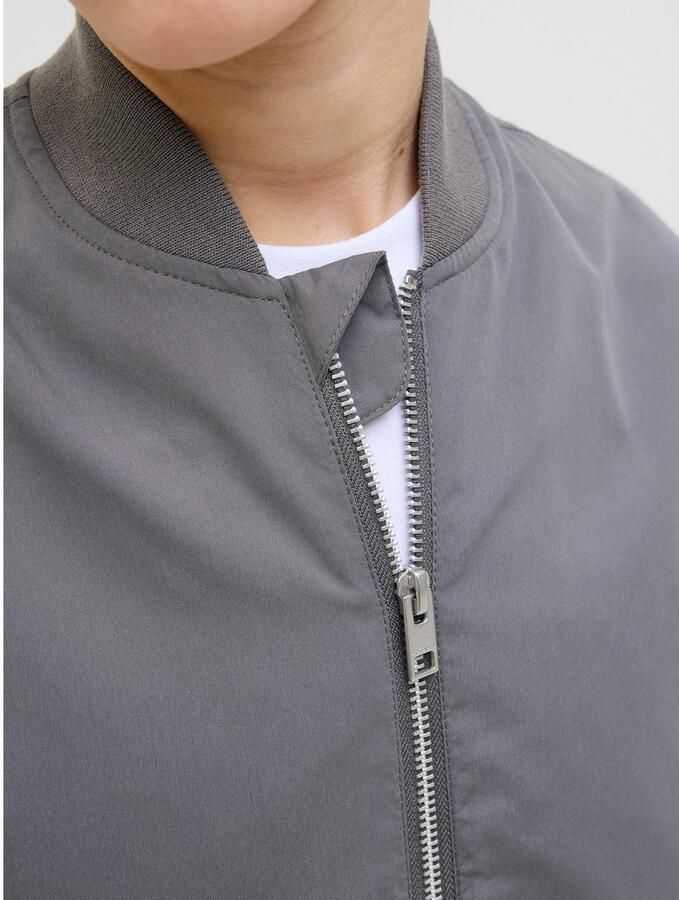 Jack & Jones Junior Bomberjack JJERUSH windafstotend en onderhoudsvriendelijk effen modieus regular fit web opstaande kraag - Foto 4
