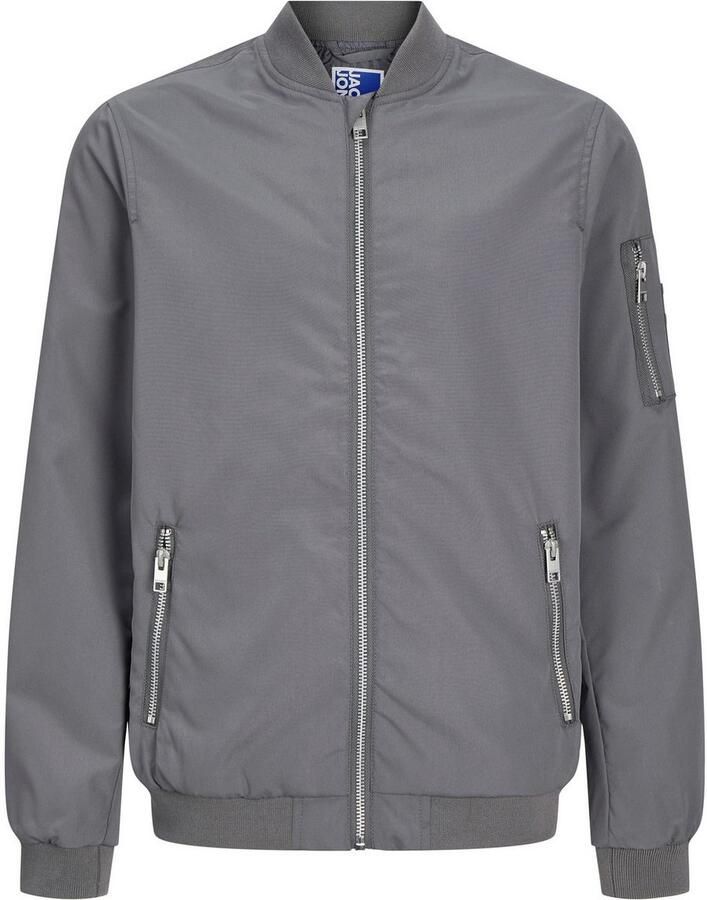 Jack & Jones Junior Bomberjack JJERUSH windafstotend en onderhoudsvriendelijk effen modieus regular fit web opstaande kraag - Foto 3