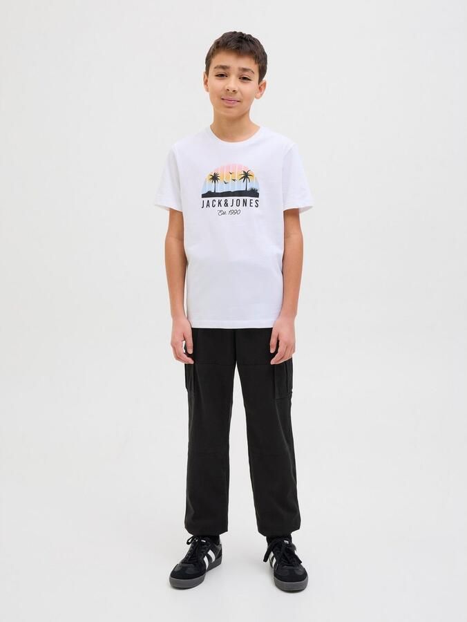 Jack & Jones Junior Cargobroek JPSTKANE JJJONNIE CUFFED CARGO JNR