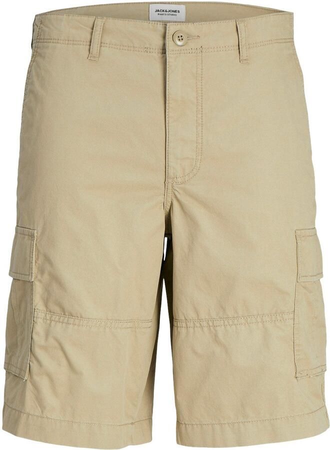 Jack & jones JUNIOR loose fit cargo short JPSTCOLE JJCAMPAIGN beige Korte broek Jongens Katoen 170