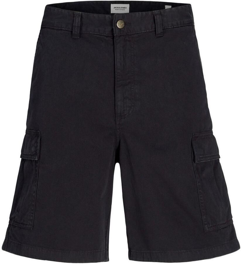 Jack & jones Regular fit korte cargobroek met steekzakken model 'KARL'