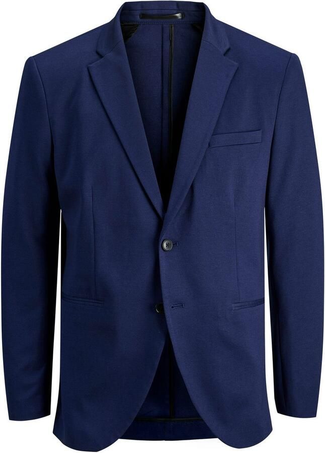 Jack & jones 2-knoops colbert met paspelzakken en viscose model 'JAXON' - Foto 6