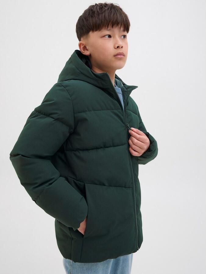 Jack & jones Regular fit gewatteerd jack met logoprint model 'Global' - Foto 3