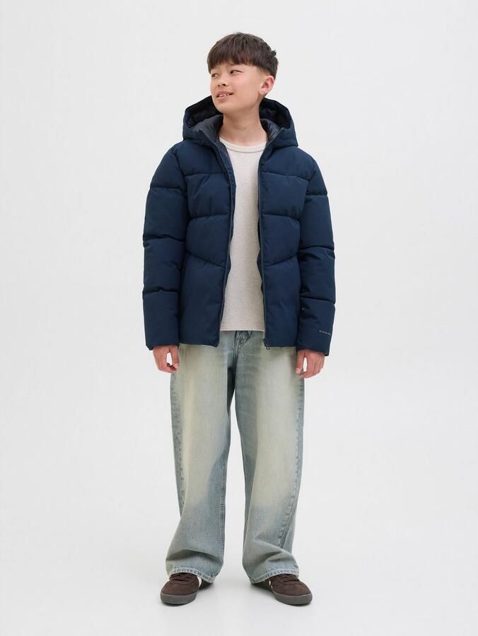 Jack & jones Regular fit gewatteerd jack met logoprint model 'Global' - Foto 4