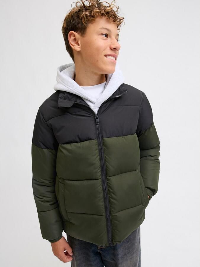 Jack & Jones Junior Gewatteerde jas JJMAZE PUFFER COLLAR JNR - Foto 4