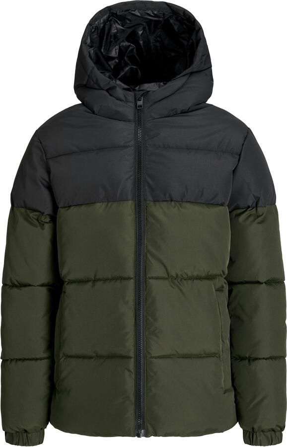 Jack & Jones Junior Gewatteerde jas JJMAZE PUFFER HOOD JNR