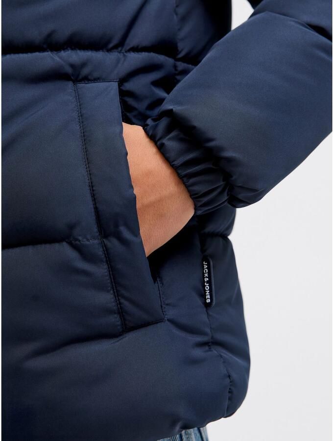Jack & Jones Junior Gewatteerde jas JJMAZE PUFFER HOOD JNR