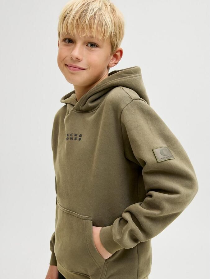 Jack & Jones Junior Hoodie JCOPOINT SWEAT BADGE HOOD JNR - Foto 3