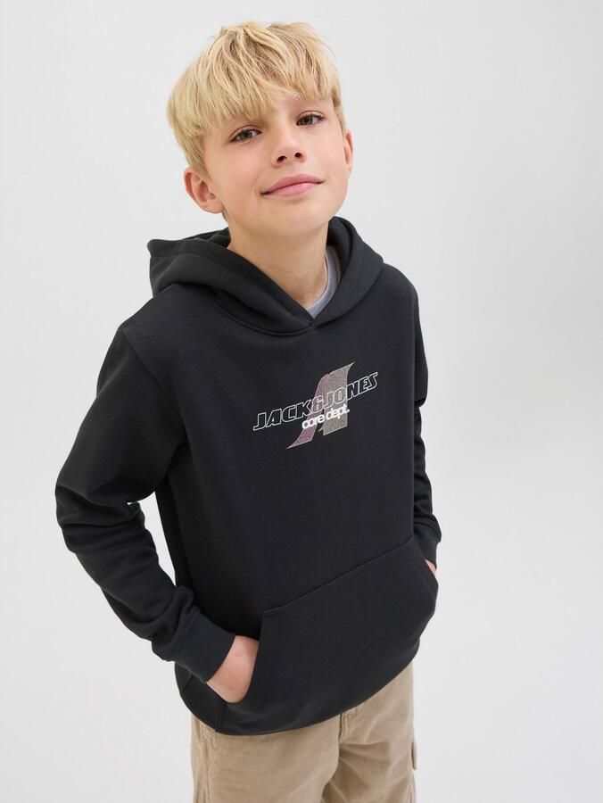 Jack & Jones Junior Hoodie JCOTIER FRONT PRINT SWEAT HOOD JNR - Foto 4