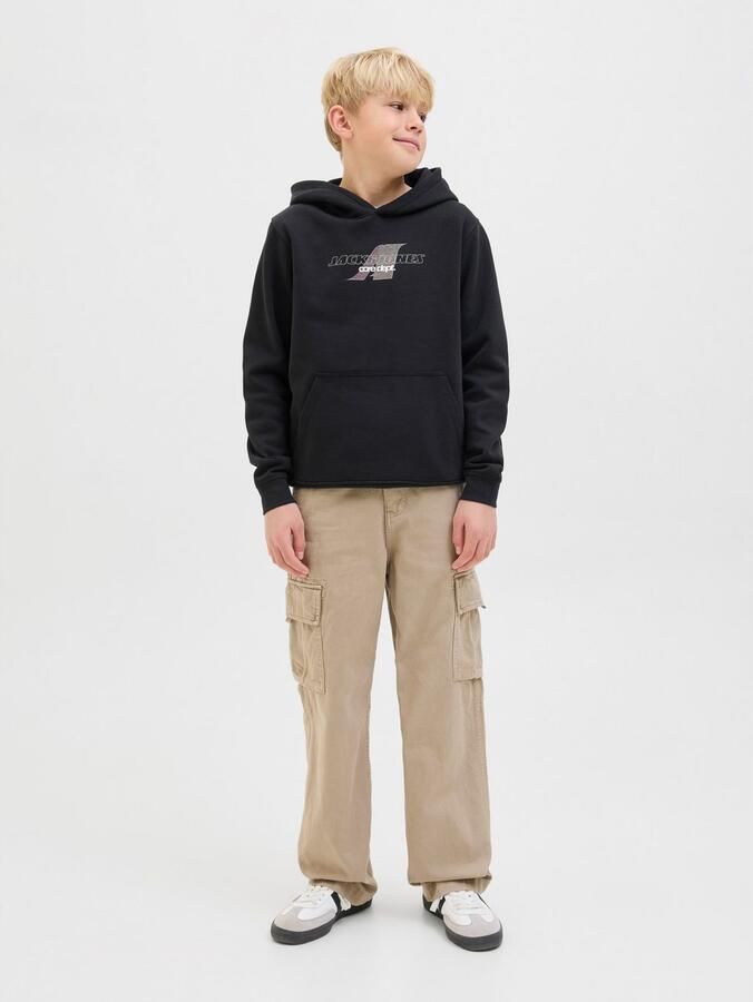 Jack & Jones Junior Hoodie JCOTIER FRONT PRINT SWEAT HOOD JNR - Foto 5