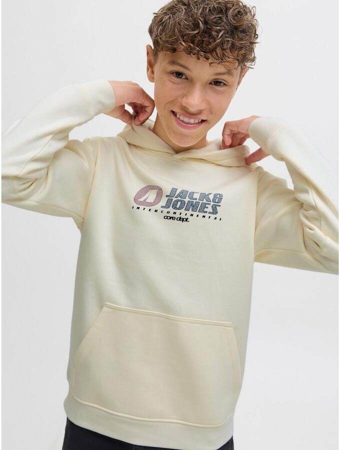 Jack & Jones Junior Hoodie JCOTIER FRONT PRINT SWEAT HOOD JNR - Foto 4