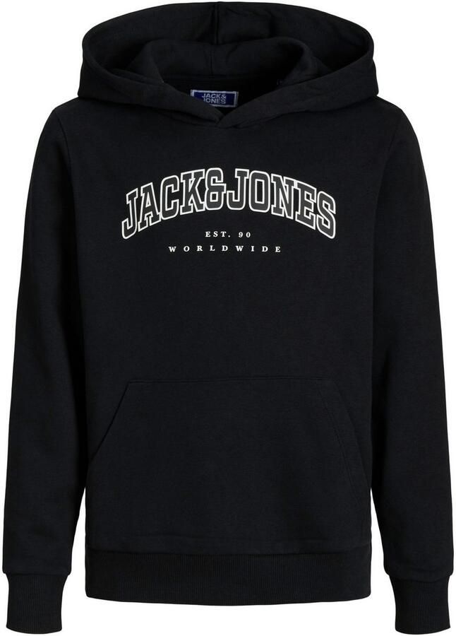 Jack & Jones Junior Hoodie JJECALEB VARSITY SWEAT HOOD NOOS JNR - Foto 6
