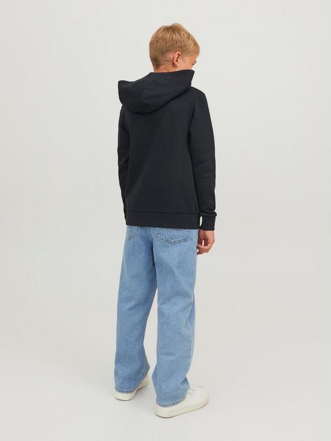 Jack & Jones Junior Hoodie JJECORP met print kangoeroezak onderhoudsvriendelijk - Foto 7