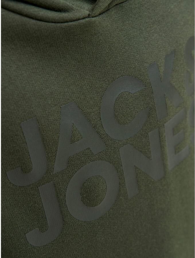 Jack & Jones Junior Hoodie JJECORP met print kangoeroezak onderhoudsvriendelijk - Foto 3