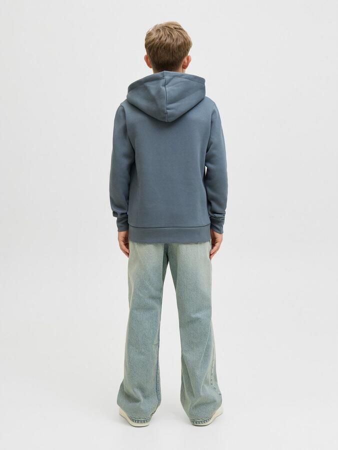 Jack & Jones Junior Hoodie JJECORP met print kangoeroezak onderhoudsvriendelijk - Foto 3