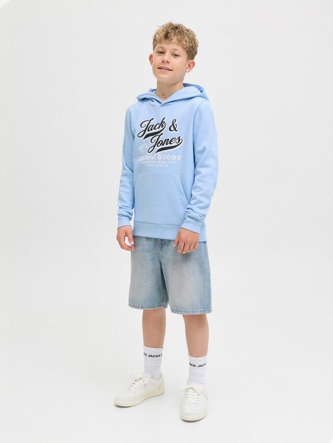 Jack & Jones Junior Hoodie JJELOGO SWEAT HOOD 2 COL AW25 NOOS JNR - Foto 3