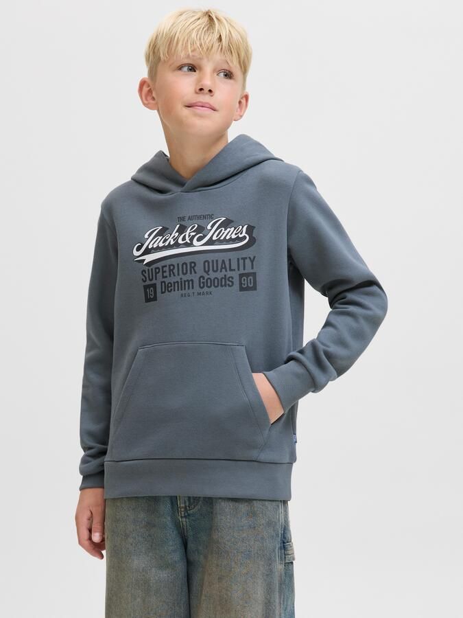 Jack & Jones Junior Hoodie JJELOGO SWEAT HOOD 2 COL AW25 NOOS JNR - Foto 6