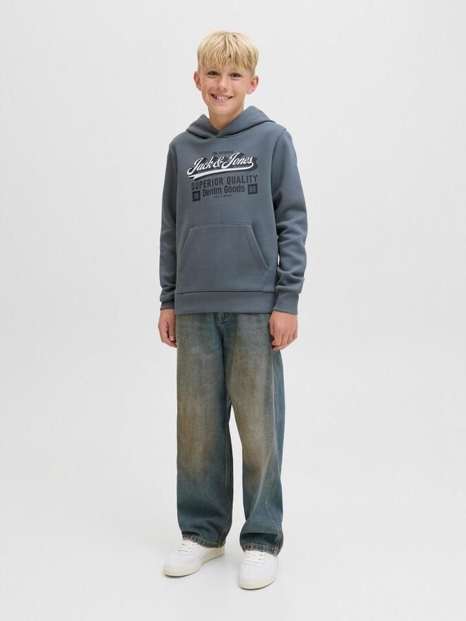 Jack & Jones Junior Hoodie JJELOGO SWEAT HOOD 2 COL AW25 NOOS JNR - Foto 2