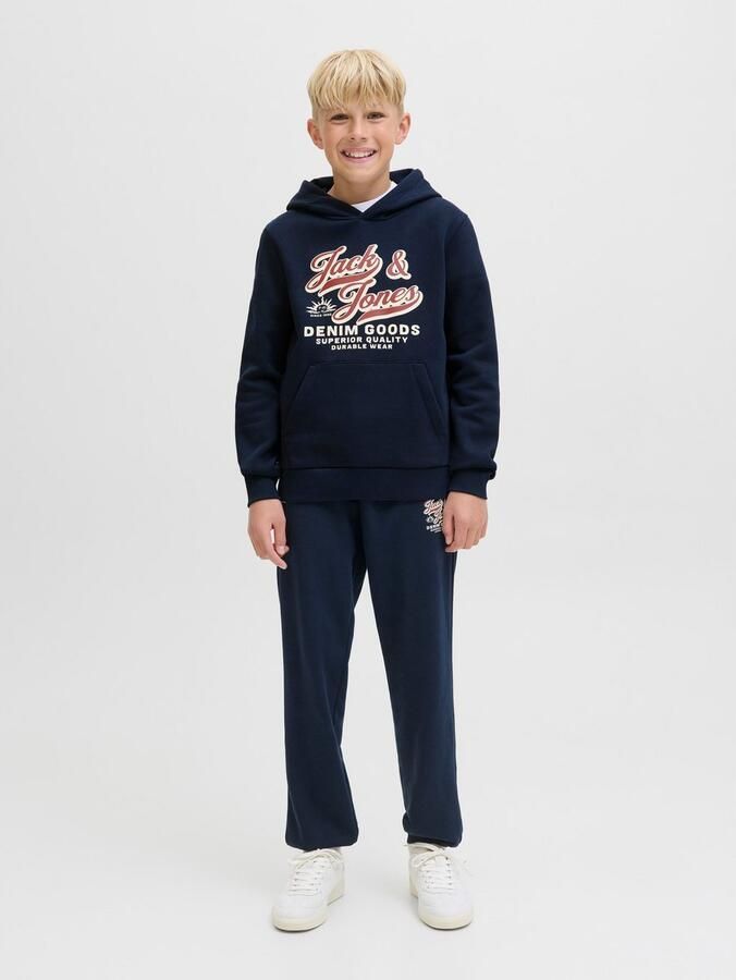 Jack & Jones Junior Hoodie JJELOGO SWEAT HOOD 2 COL AW25 NOOS JNR - Foto 4