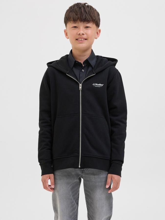 Jack & Jones Junior Hoodie JJESOHO SWEAT ZIP HOOD NOOS JNR - Foto 7