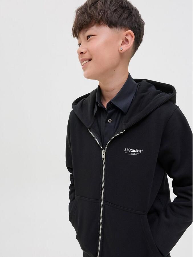 Jack & Jones Junior Hoodie JJESOHO SWEAT ZIP HOOD NOOS JNR - Foto 3