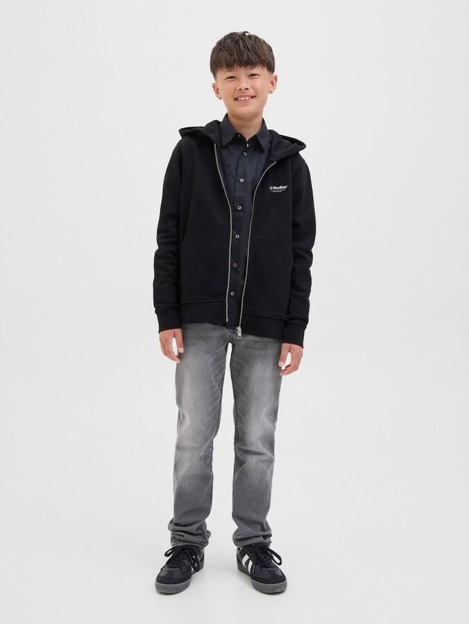 Jack & Jones Junior Hoodie JJESOHO SWEAT ZIP HOOD NOOS JNR - Foto 4