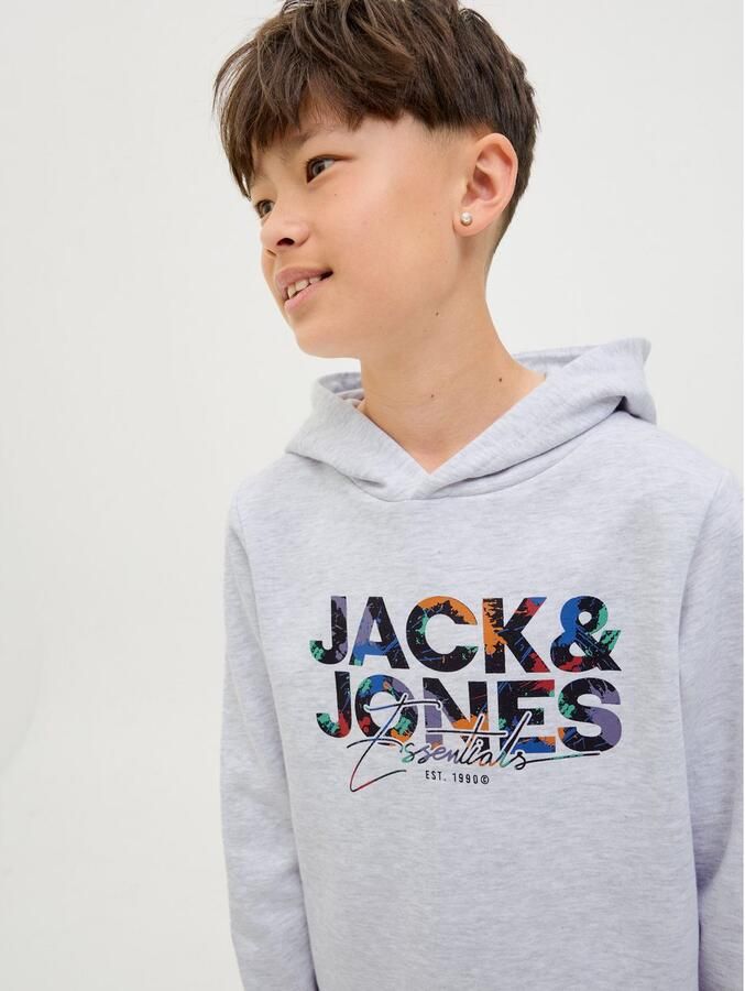 Jack & Jones Junior Hoodie JJGEPLAS SWEAT HOOD JNR - Foto 3