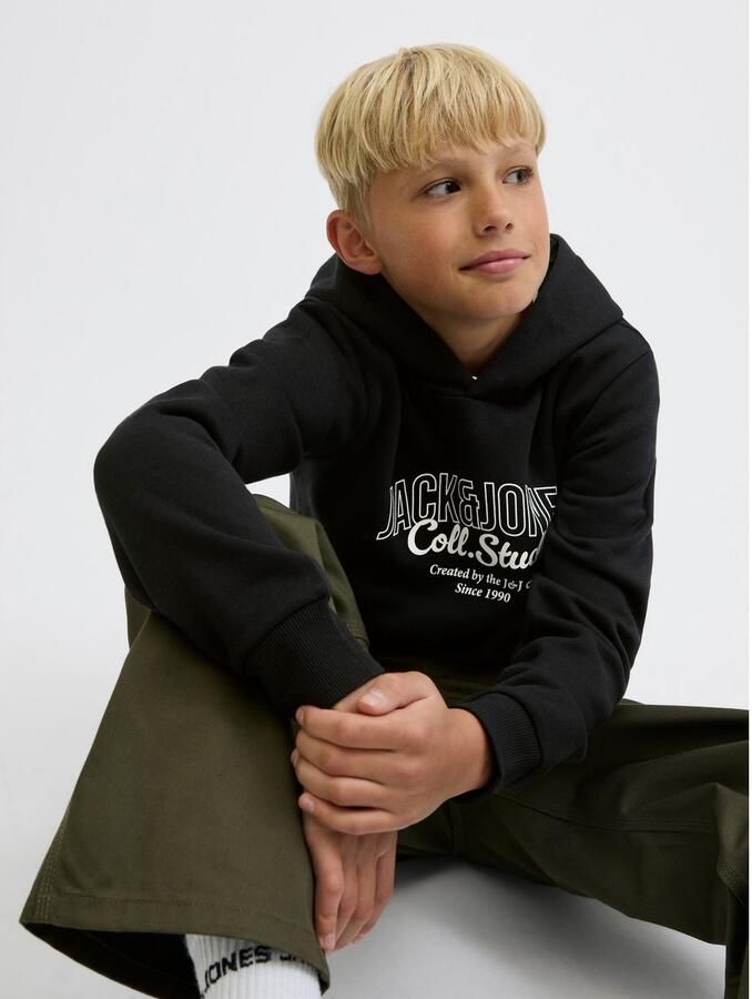Jack & Jones Junior Hoodie JJMAKOTO SWEAT HOOD JNR - Foto 3