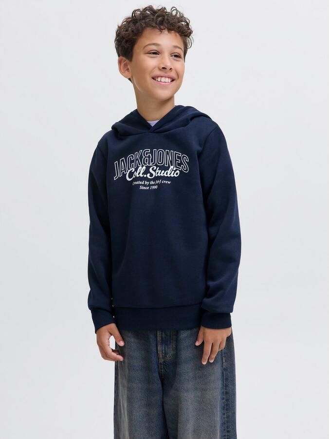 Jack & Jones Junior Hoodie JJMAKOTO SWEAT HOOD JNR - Foto 4