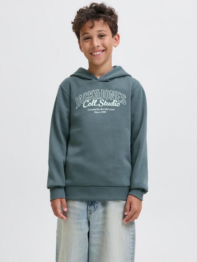 Jack & Jones Junior Hoodie JJMAKOTO SWEAT HOOD JNR - Foto 4