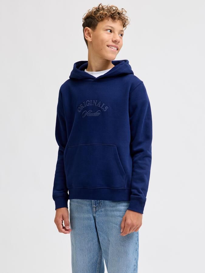 Jack & Jones Junior Hoodie JORBLEECKER BRANDING SWEAT HOOD BF JNR - Foto 7