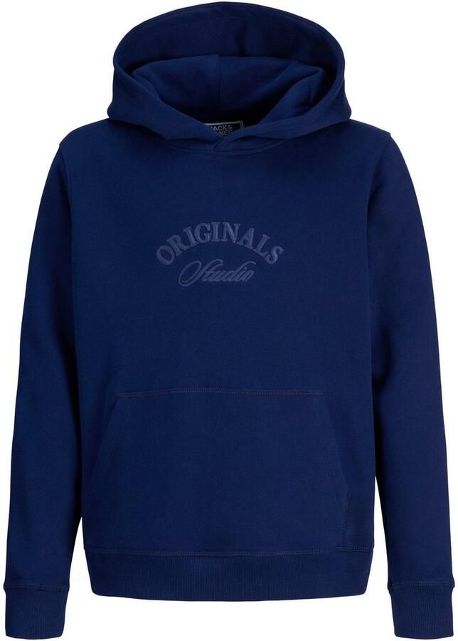 Jack & Jones Junior Hoodie JORBLEECKER BRANDING SWEAT HOOD BF JNR - Foto 6