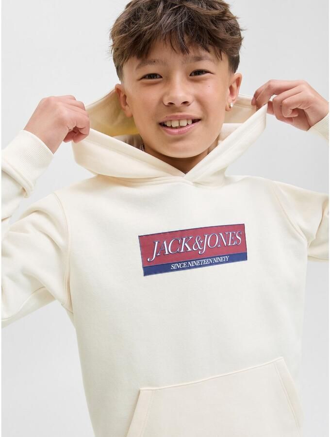 Jack & Jones Junior Hoodie JORINWOOD BLOCK BRANDING SWEAT NOOS JNR - Foto 3