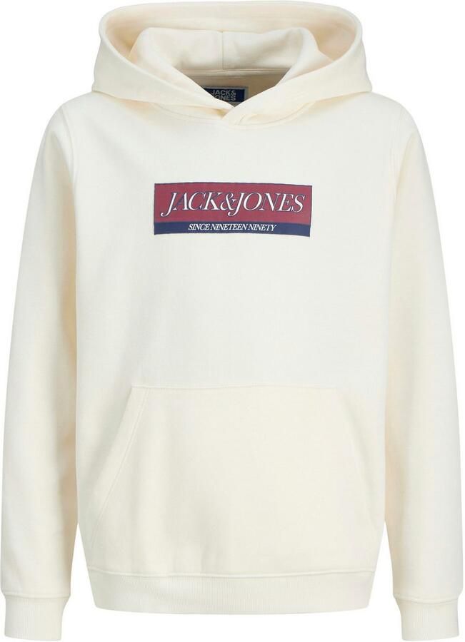 Jack & Jones Junior Hoodie JORINWOOD BLOCK BRANDING SWEAT NOOS JNR - Foto 8